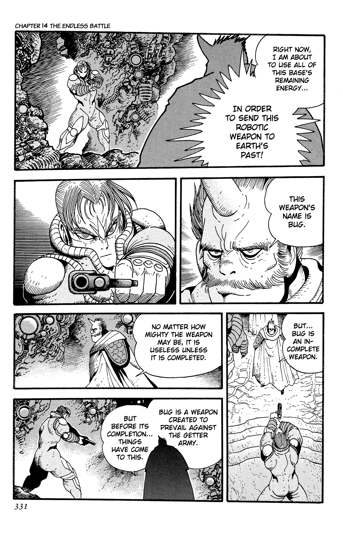 Getter Robo Arc Chapter 14.2 page 26 - Chapter 14 v2 : The Endless Battle [End]