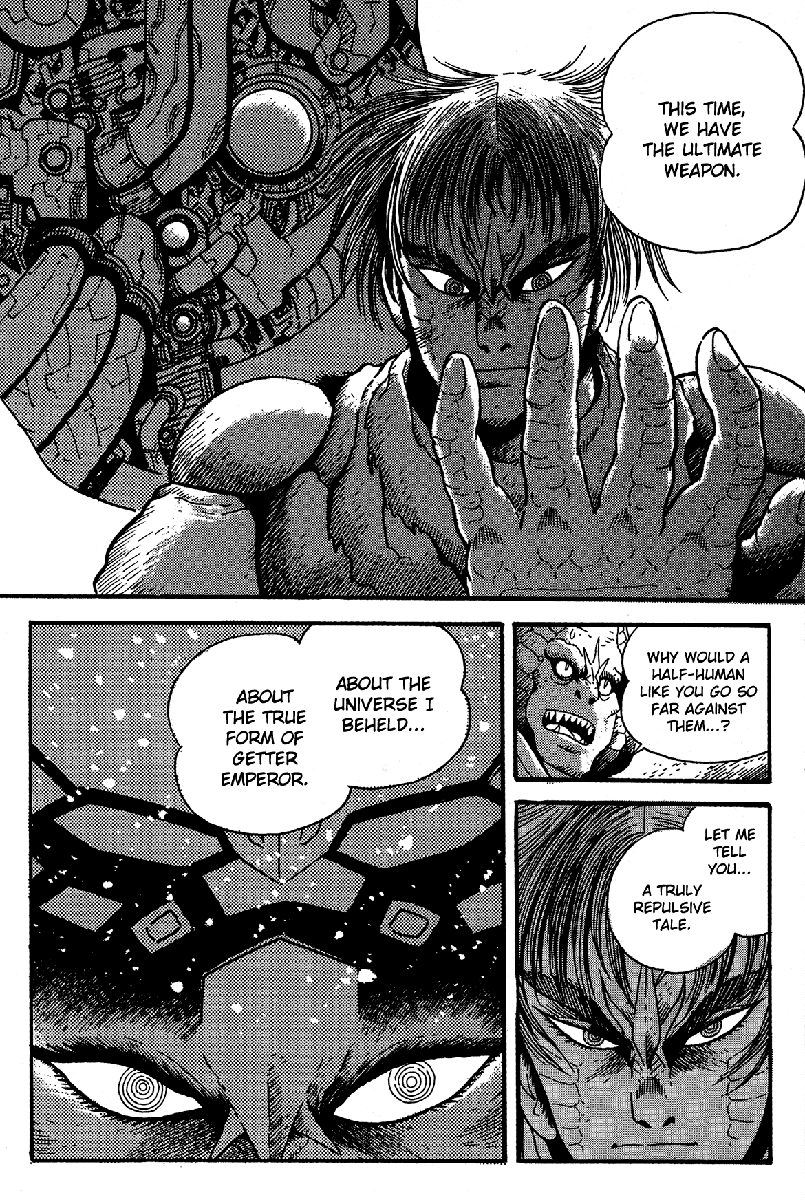 Getter Robo Arc Chapter 14.2 page 63 - Chapter 14 v2 : The Endless Battle [End]