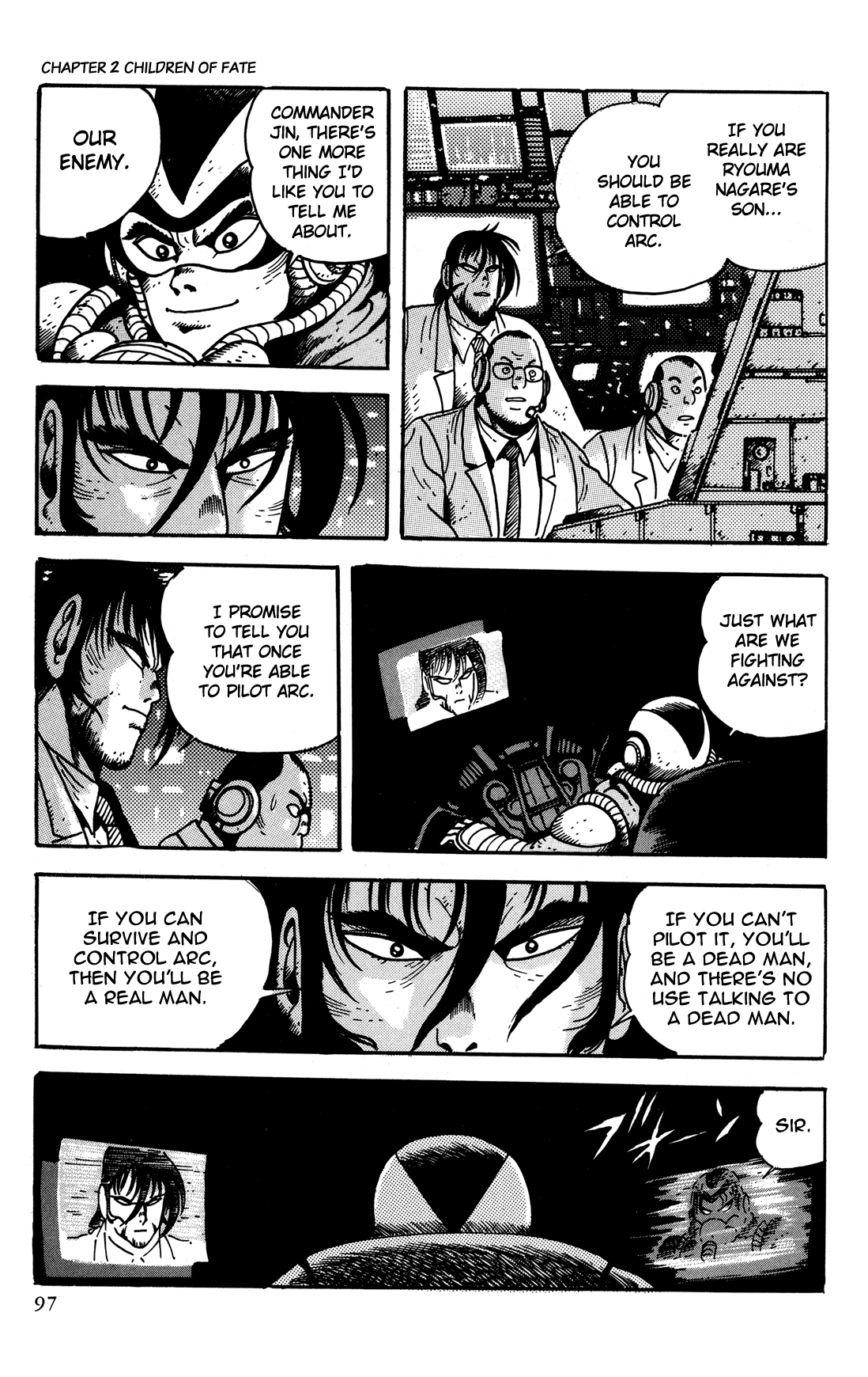 Getter Robo Arc Chapter 2.2 page 38 - Chapter 2 v2 : Children of Fate