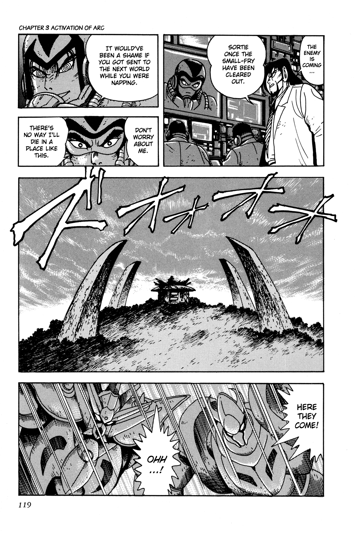 Getter Robo Arc Chapter 3.2 page 10 - Chapter 3 v2 : Activation of Arc