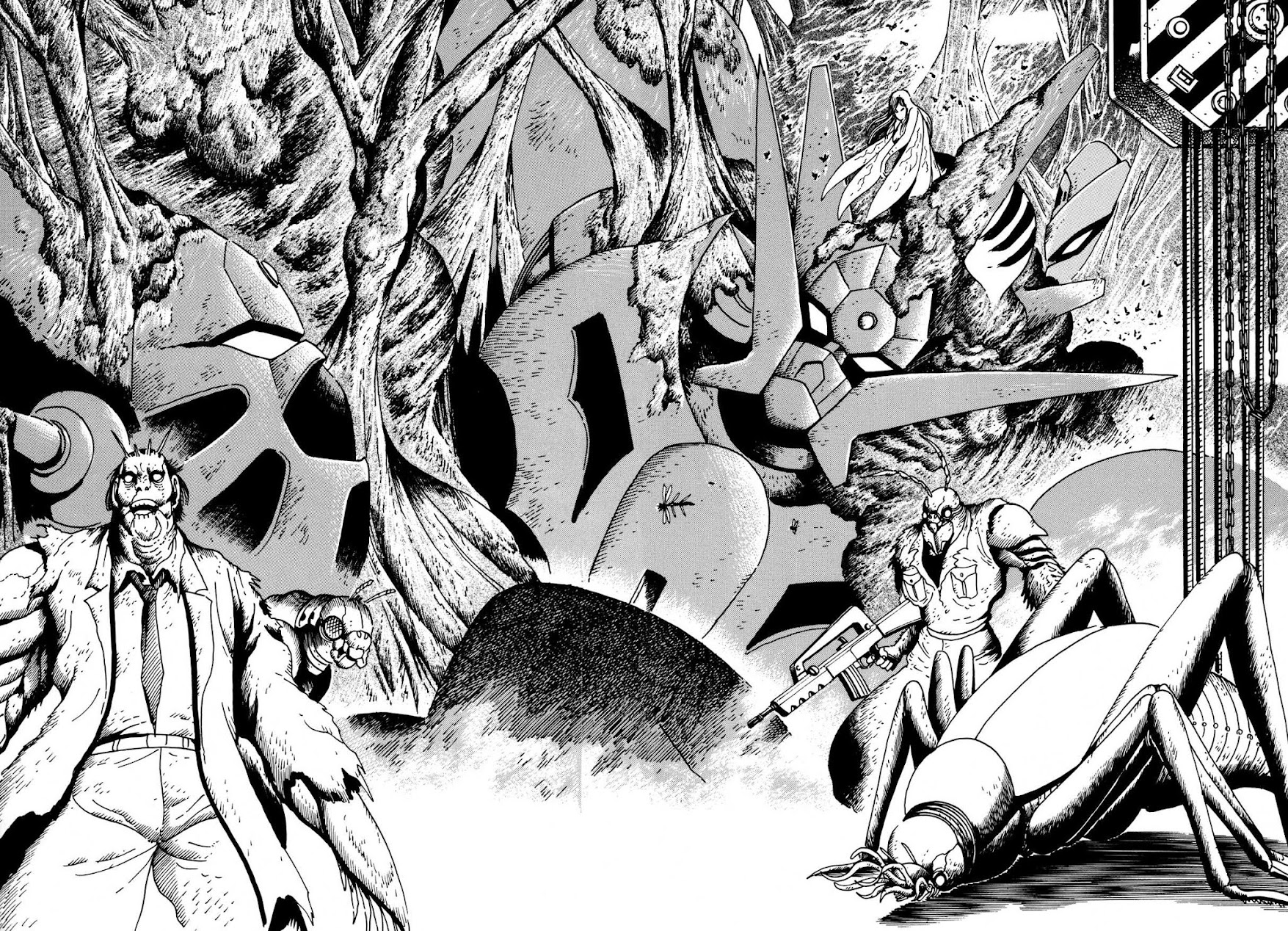 Getter Robo Arc Chapter 5.2 page 28 - Chapter 5 v2 : Day of the Insects