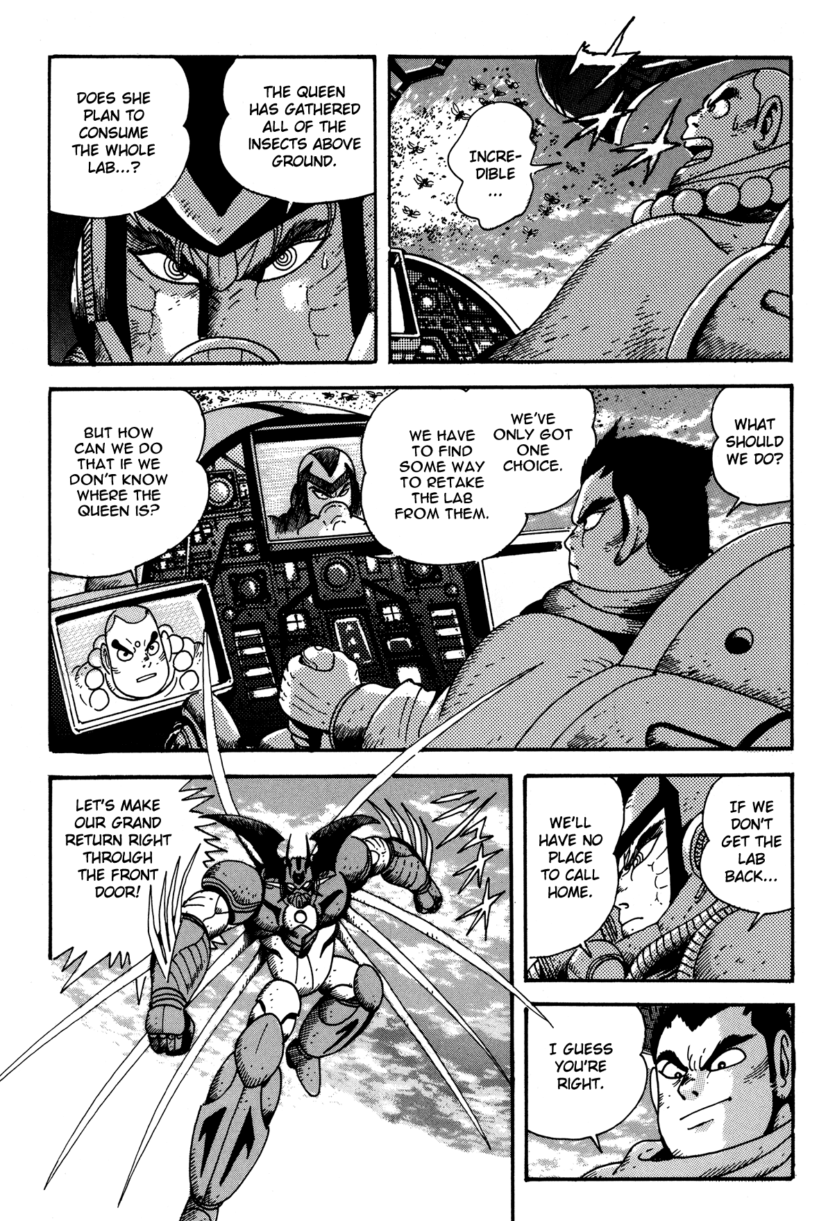 Getter Robo Arc Chapter 5.2 page 33 - Chapter 5 v2 : Day of the Insects