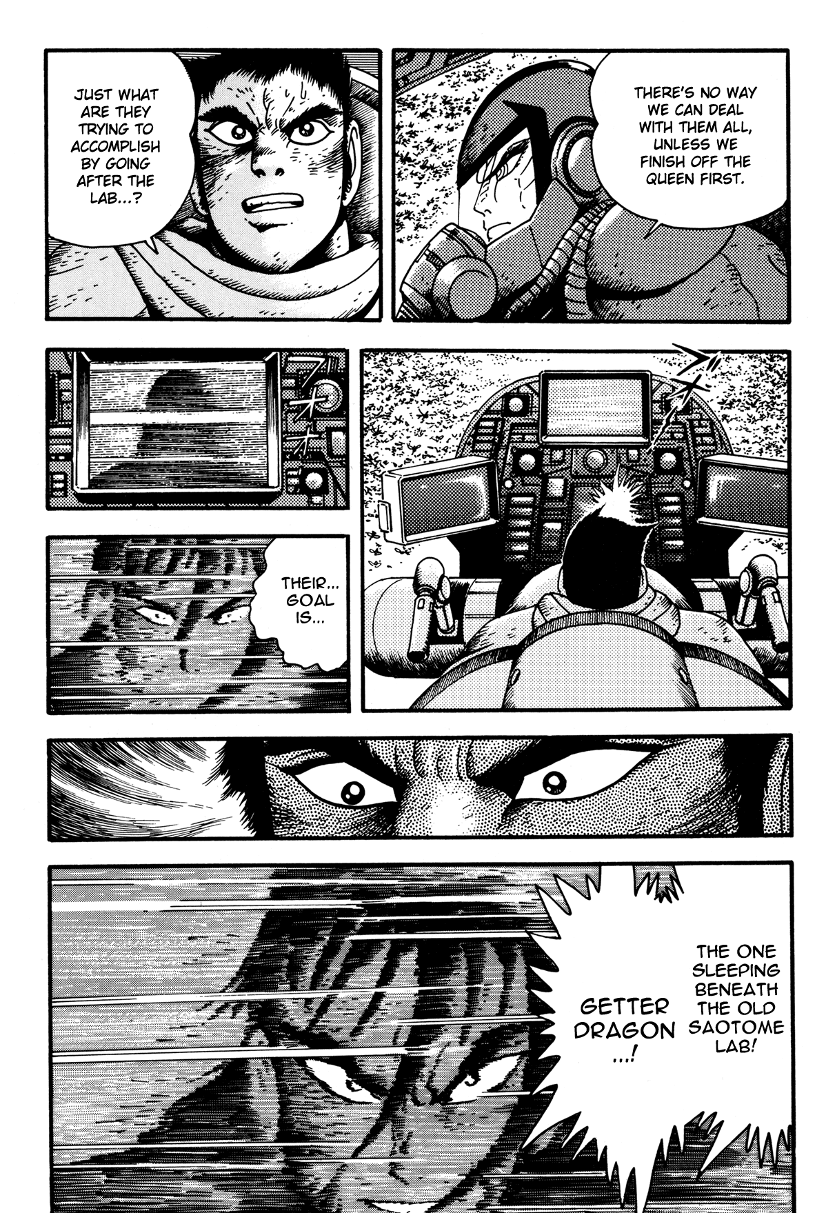Getter Robo Arc Chapter 6.2 page 10 - Chapter 6 v2 : The Sleeper Beneath the Earth