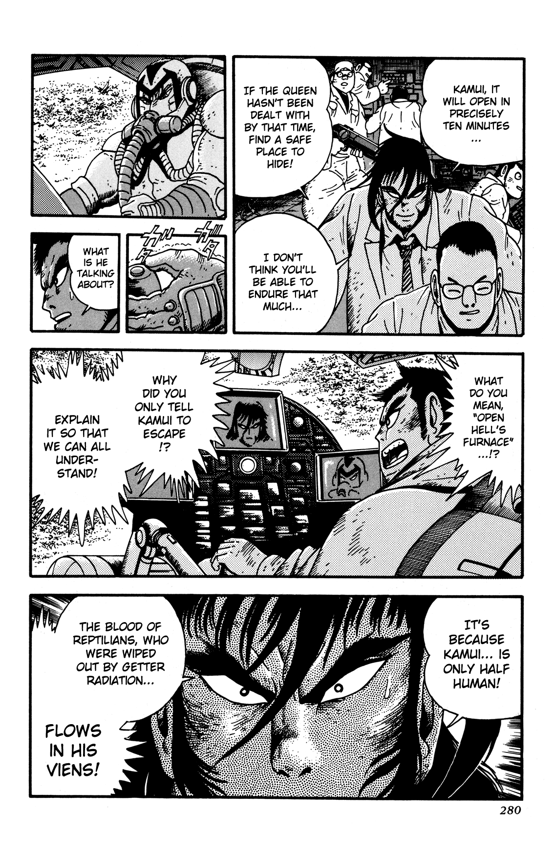 Getter Robo Arc Chapter 6.2 page 14 - Chapter 6 v2 : The Sleeper Beneath the Earth