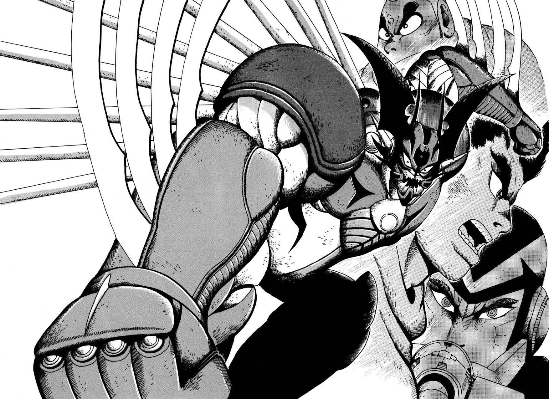 Getter Robo Arc Chapter 6.2 page 3 - Chapter 6 v2 : The Sleeper Beneath the Earth
