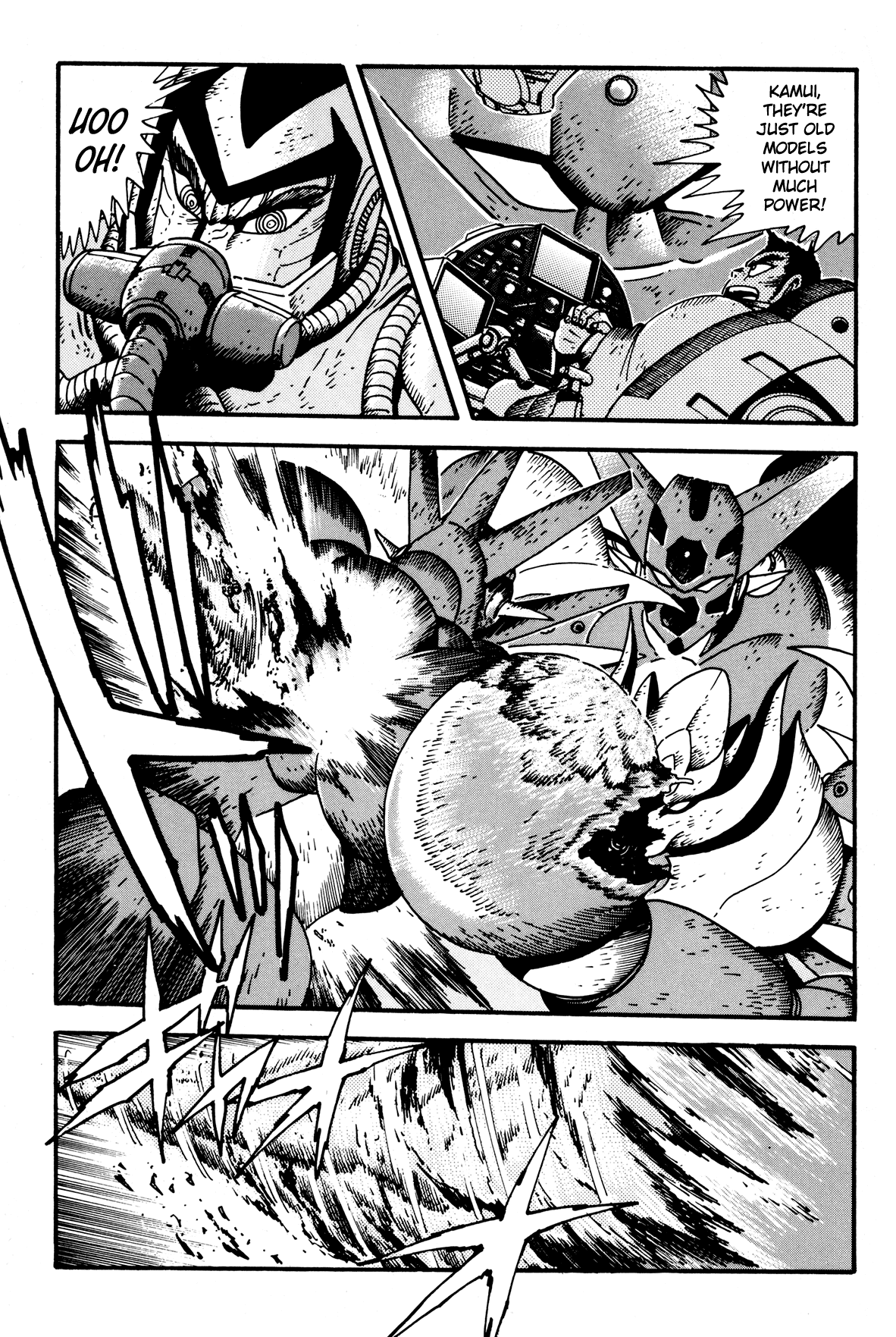 Getter Robo Arc Chapter 6.2 page 35 - Chapter 6 v2 : The Sleeper Beneath the Earth
