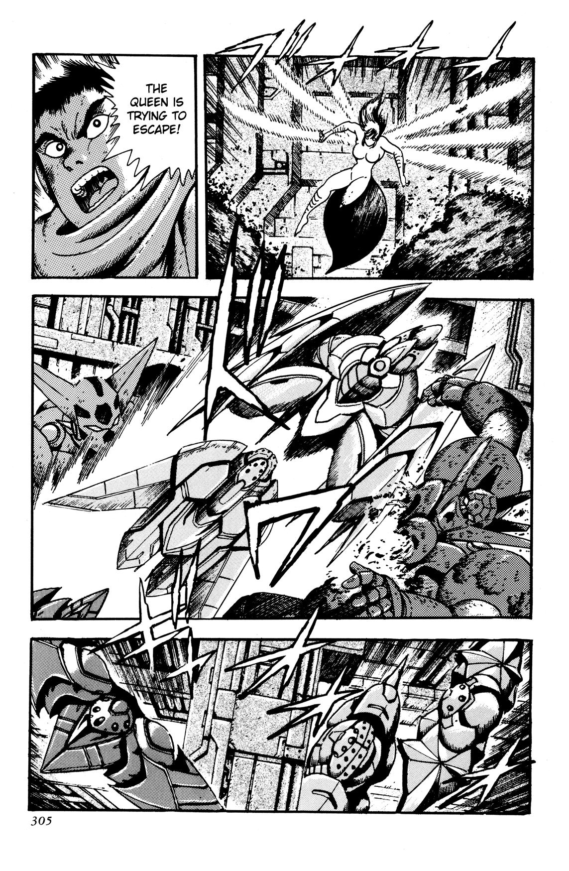 Getter Robo Arc Chapter 6.2 page 38 - Chapter 6 v2 : The Sleeper Beneath the Earth