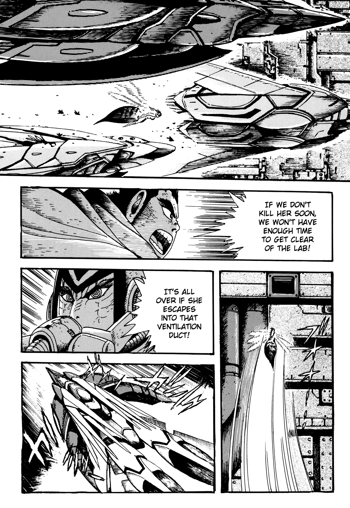 Getter Robo Arc Chapter 6.2 page 39 - Chapter 6 v2 : The Sleeper Beneath the Earth