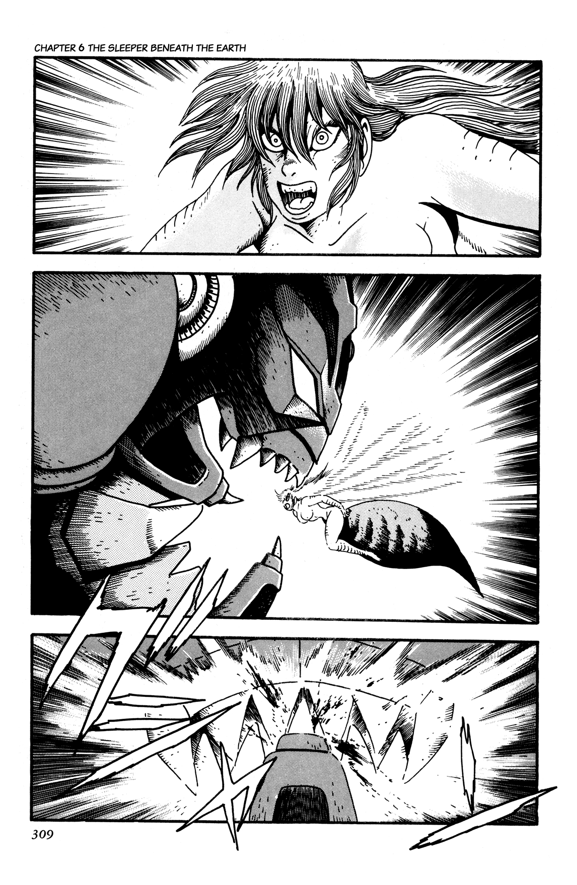 Getter Robo Arc Chapter 6.2 page 42 - Chapter 6 v2 : The Sleeper Beneath the Earth