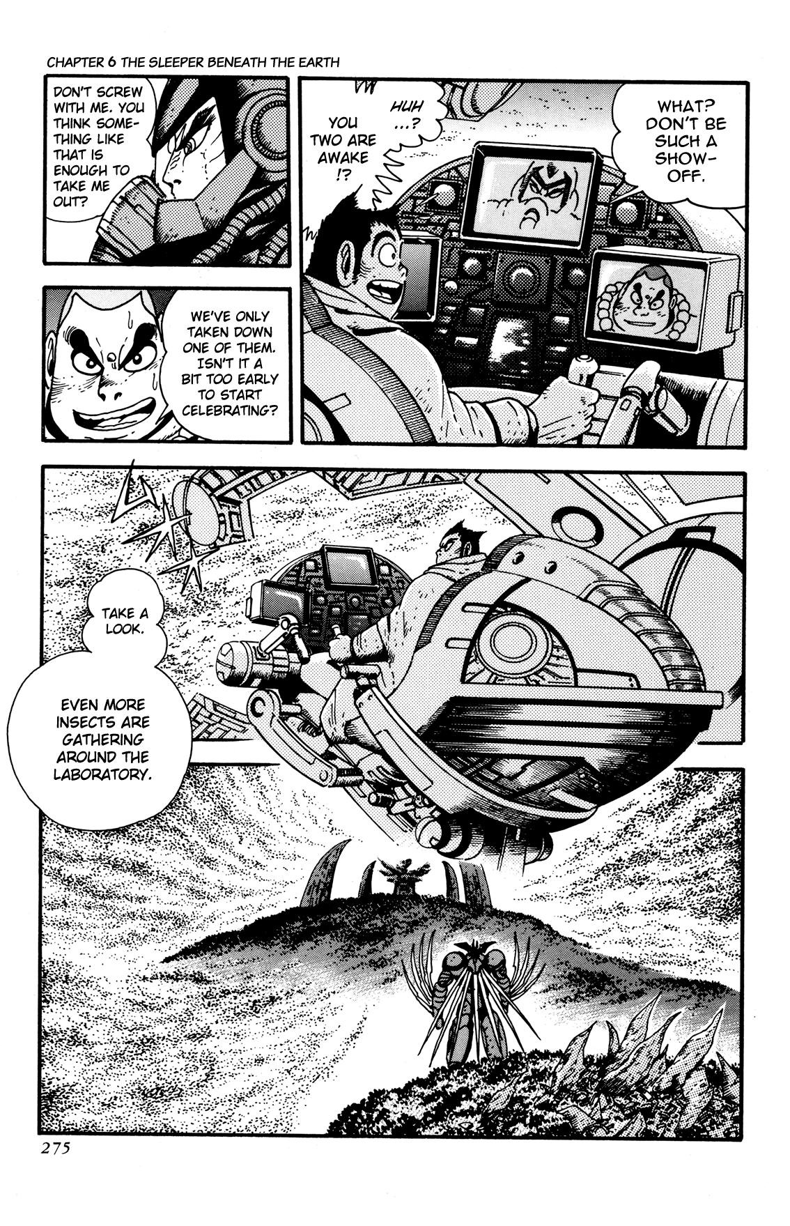 Getter Robo Arc Chapter 6.2 page 9 - Chapter 6 v2 : The Sleeper Beneath the Earth