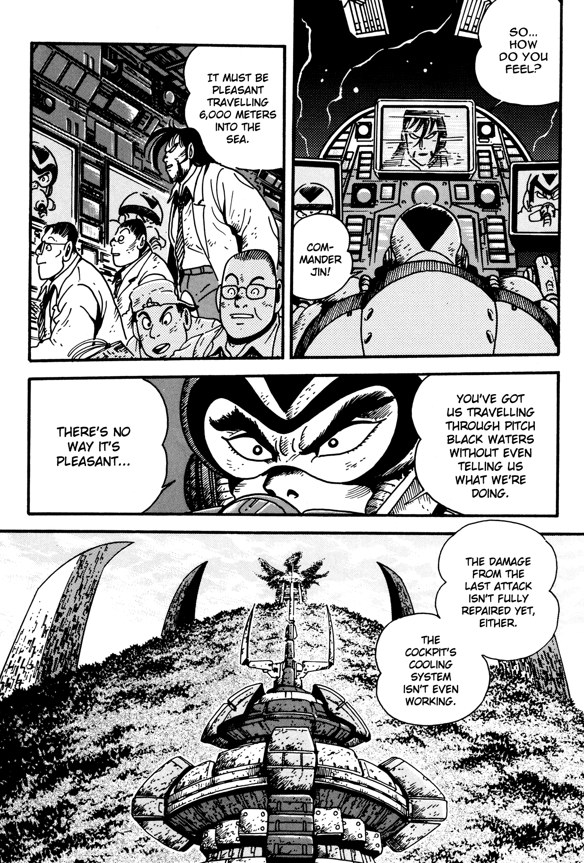 Getter Robo Arc Chapter 7.2 page 12 - Chapter 7 v2 : Descendants of the Dragon