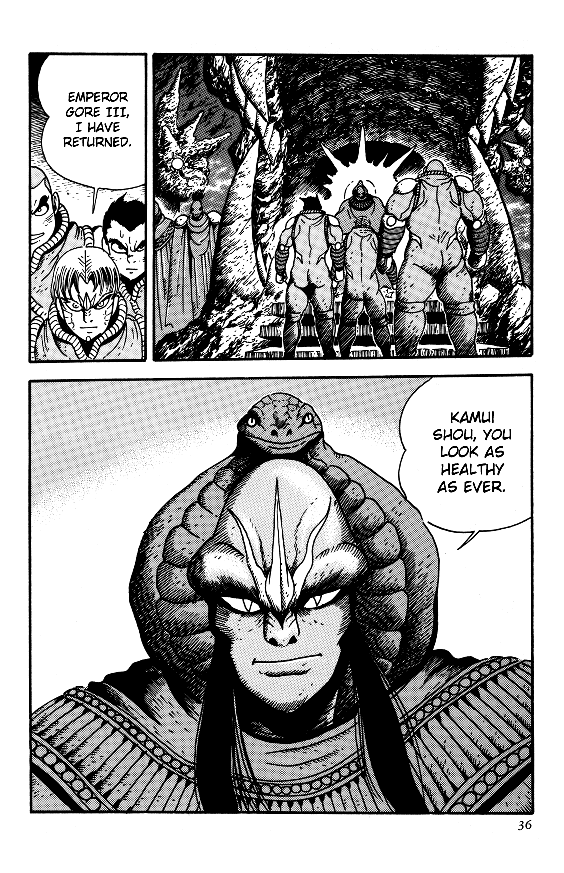 Getter Robo Arc Chapter 7.2 page 34 - Chapter 7 v2 : Descendants of the Dragon