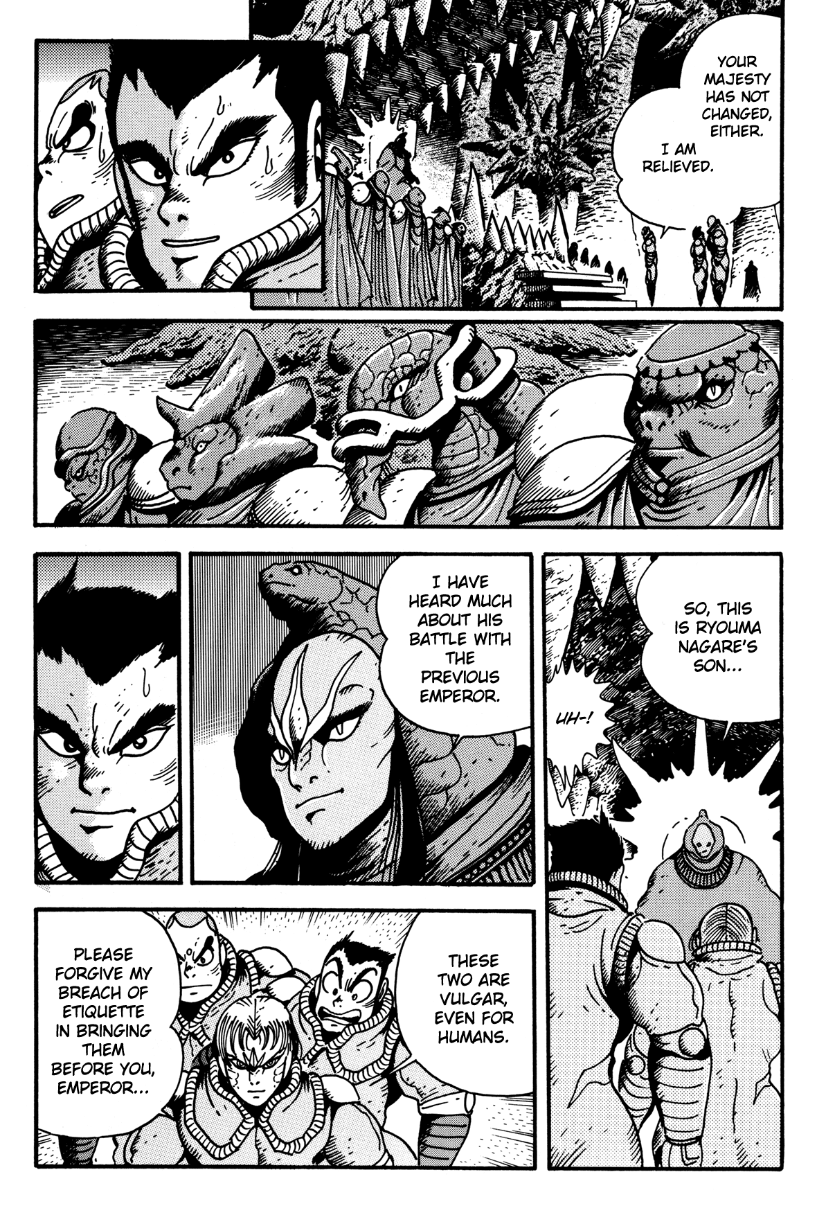 Getter Robo Arc Chapter 7.2 page 35 - Chapter 7 v2 : Descendants of the Dragon