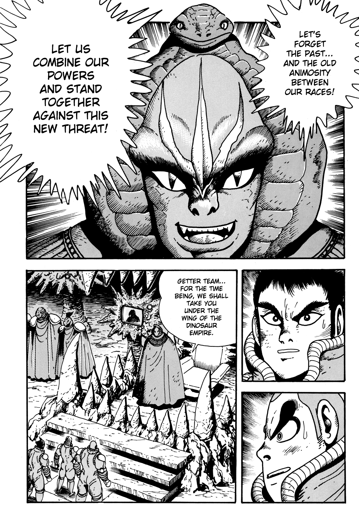Getter Robo Arc Chapter 7.2 page 40 - Chapter 7 v2 : Descendants of the Dragon