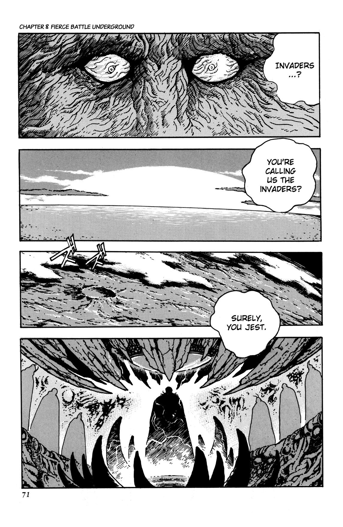 Getter Robo Arc Chapter 8.2 page 21 - Chapter 8 v2 : Fierce Battle Underground
