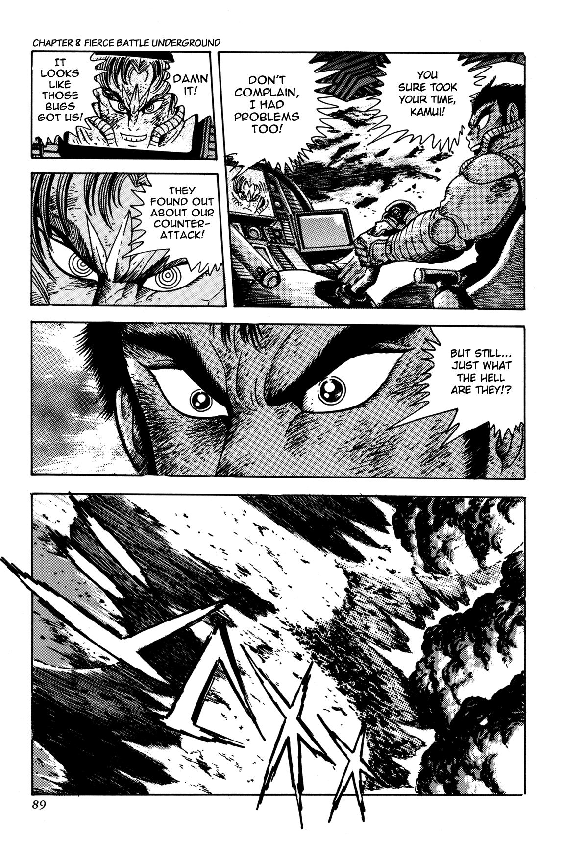 Getter Robo Arc Chapter 8.2 page 39 - Chapter 8 v2 : Fierce Battle Underground