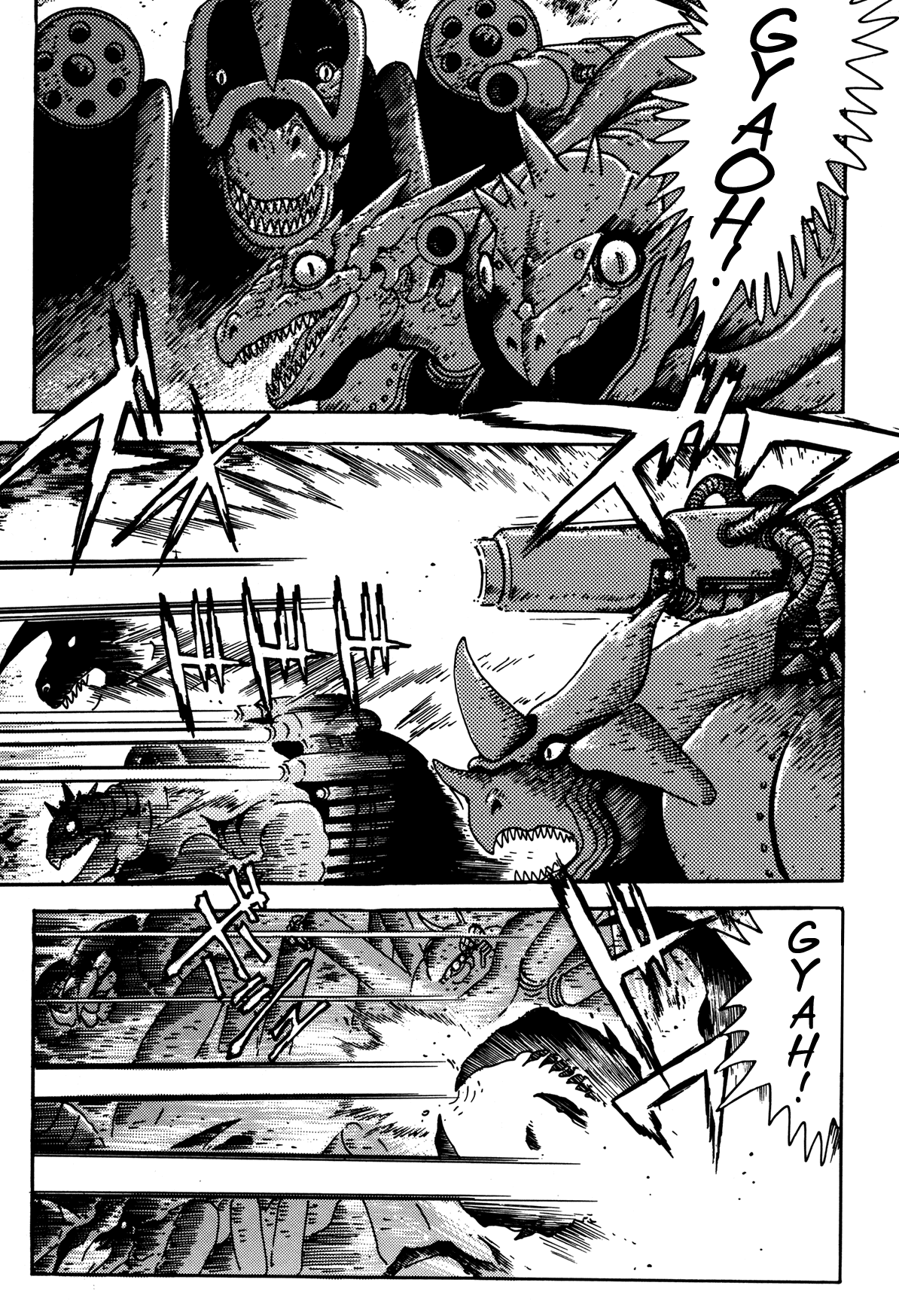 Getter Robo Arc Chapter 8.2 page 4 - Chapter 8 v2 : Fierce Battle Underground