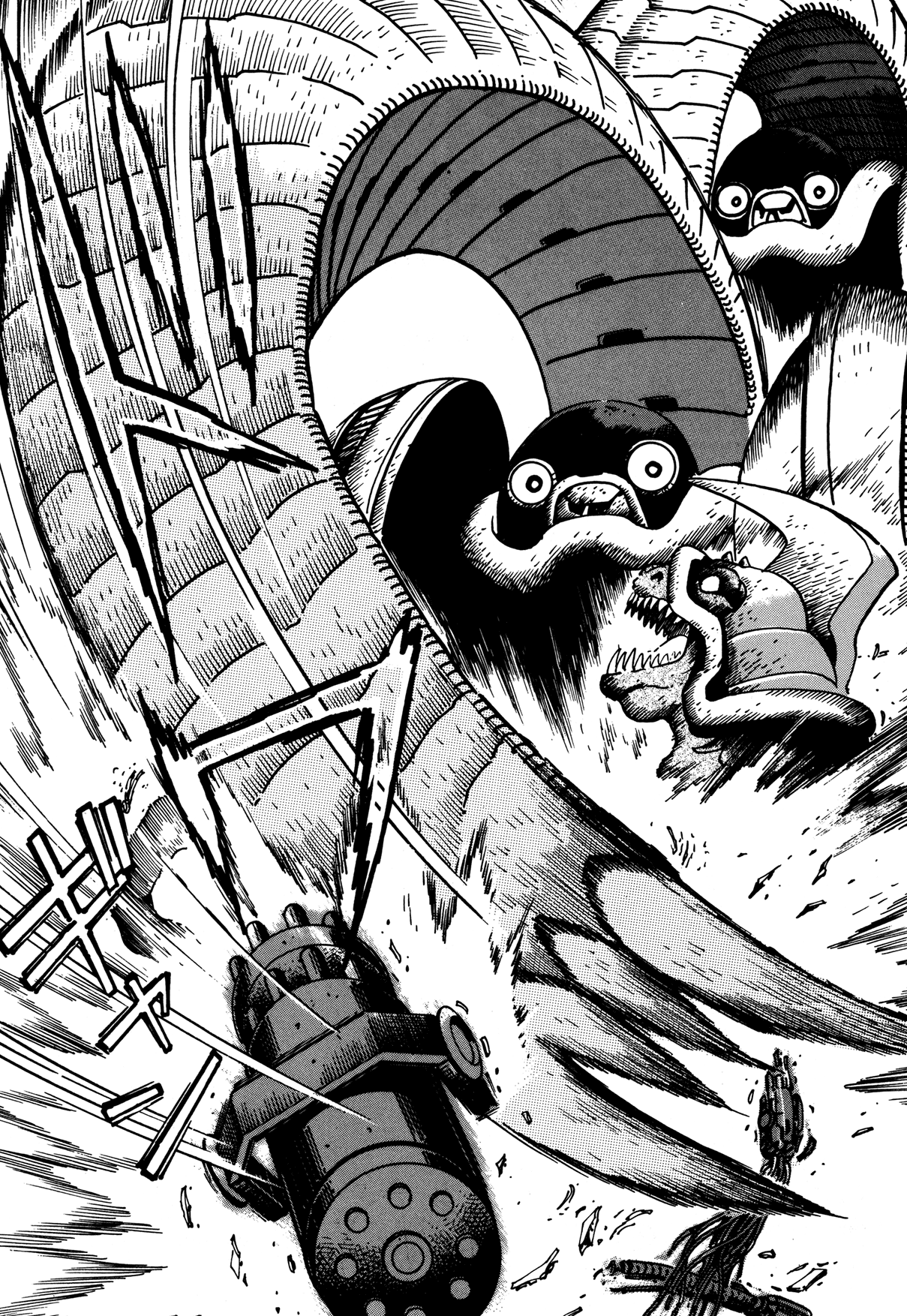 Getter Robo Arc Chapter 8.2 page 7 - Chapter 8 v2 : Fierce Battle Underground