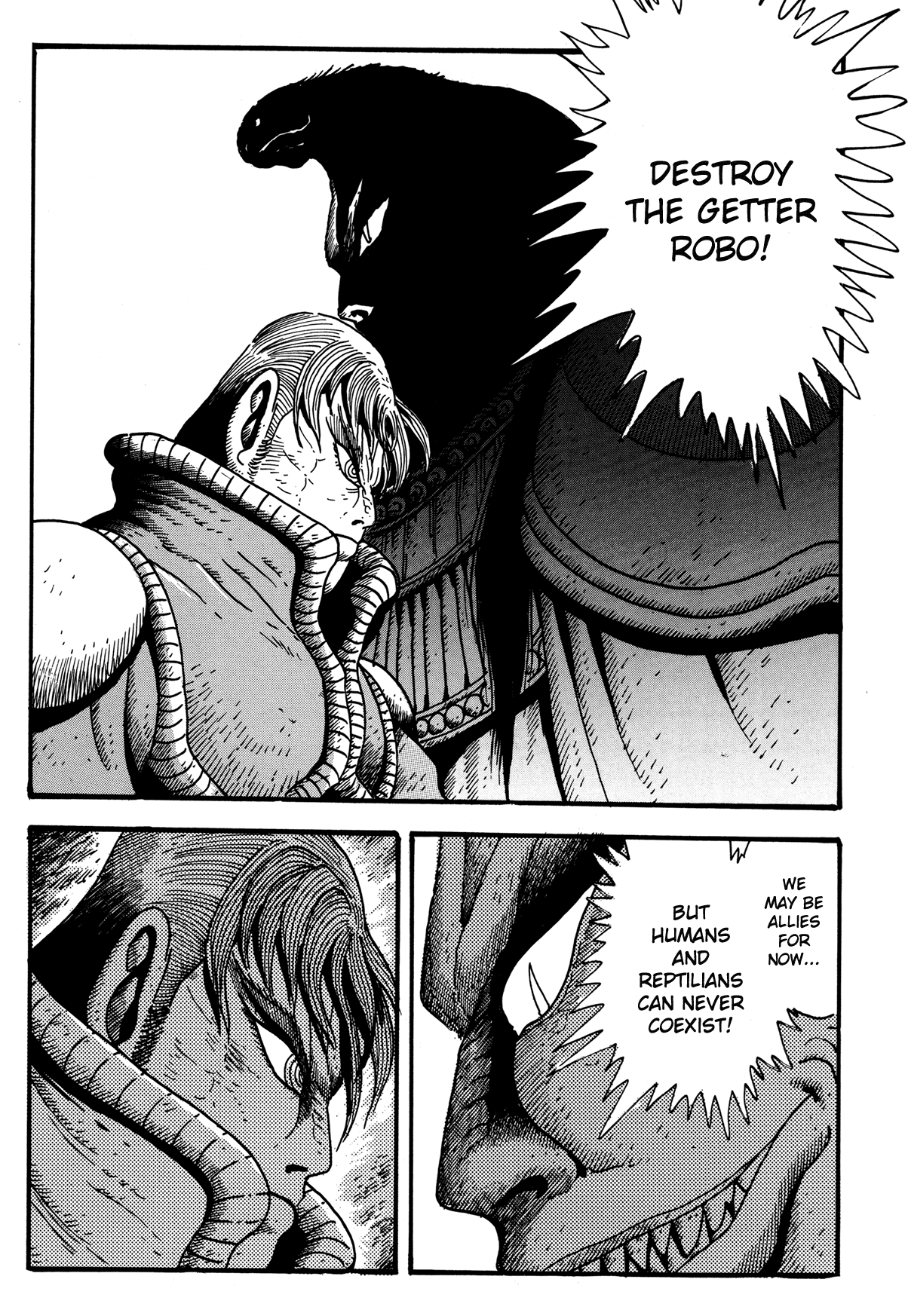 Getter Robo Arc Chapter 9.2 page 38 - Chapter 9 v2 : The Getter Alliance
