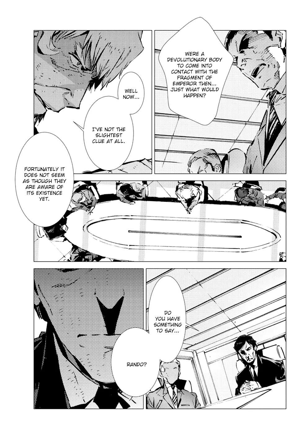 Getter Robo Devolution - Uchuu Saigo no 3-punkan Chapter 10 page 9 - Chapter 10: Desired Form