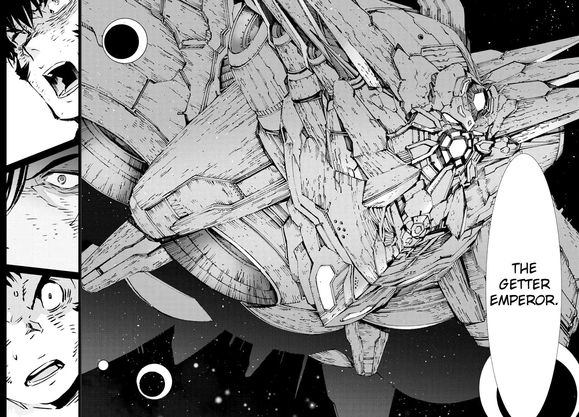Getter Robo Devolution - Uchuu Saigo no 3-punkan Chapter 18 page 18 - Chapter 18: Dimension One