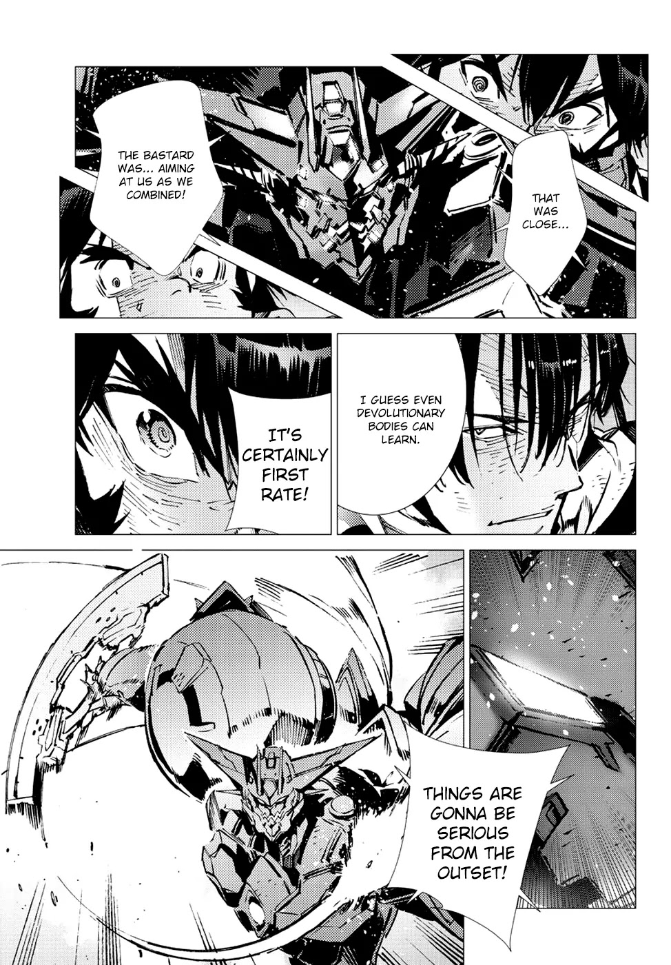 Getter Robo Devolution - Uchuu Saigo no 3-punkan Chapter 19 page 5 - Chapter 19: Change