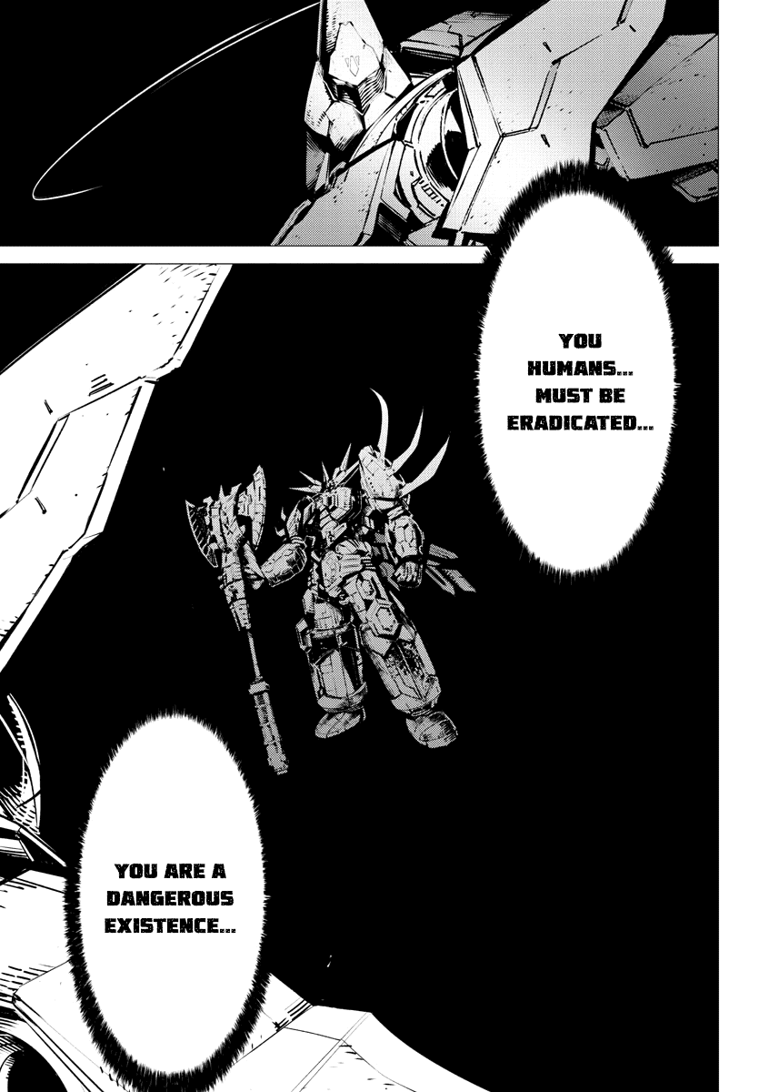Getter Robo Devolution - Uchuu Saigo no 3-punkan Chapter 36 page 11 - Chapter 36: Nothingness