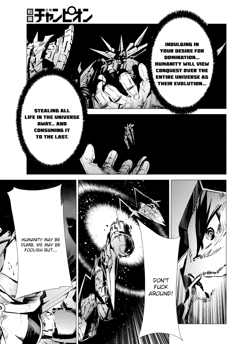 Getter Robo Devolution - Uchuu Saigo no 3-punkan Chapter 36 page 13 - Chapter 36: Nothingness