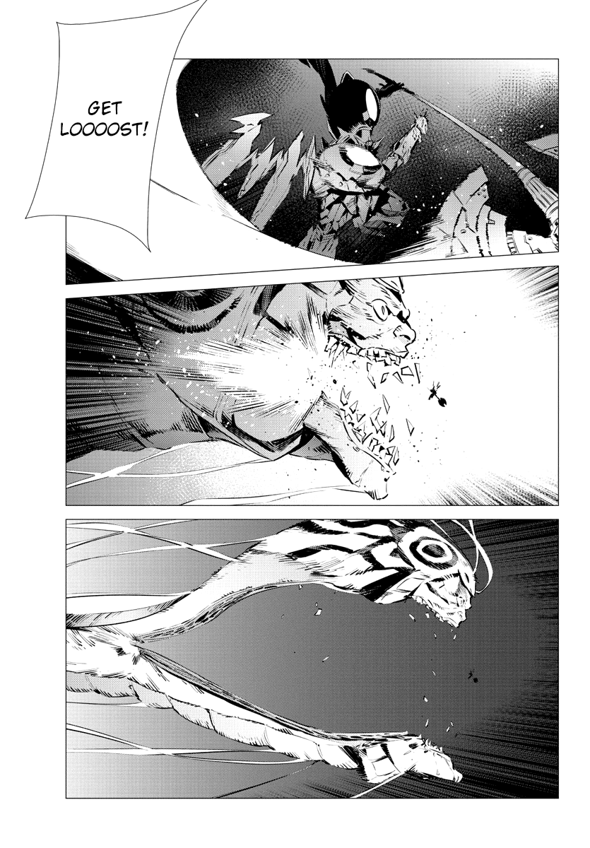 Getter Robo Devolution - Uchuu Saigo no 3-punkan Chapter 36 page 5 - Chapter 36: Nothingness