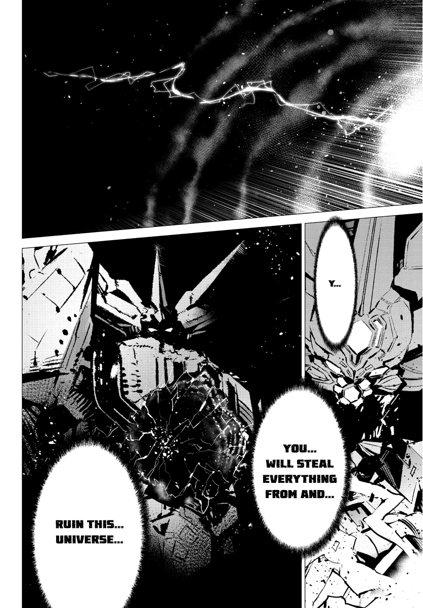 Getter Robo Devolution - Uchuu Saigo no 3-punkan Chapter 38 page 14 - Chapter 38: The Last Three Minutes of the Universe [END]