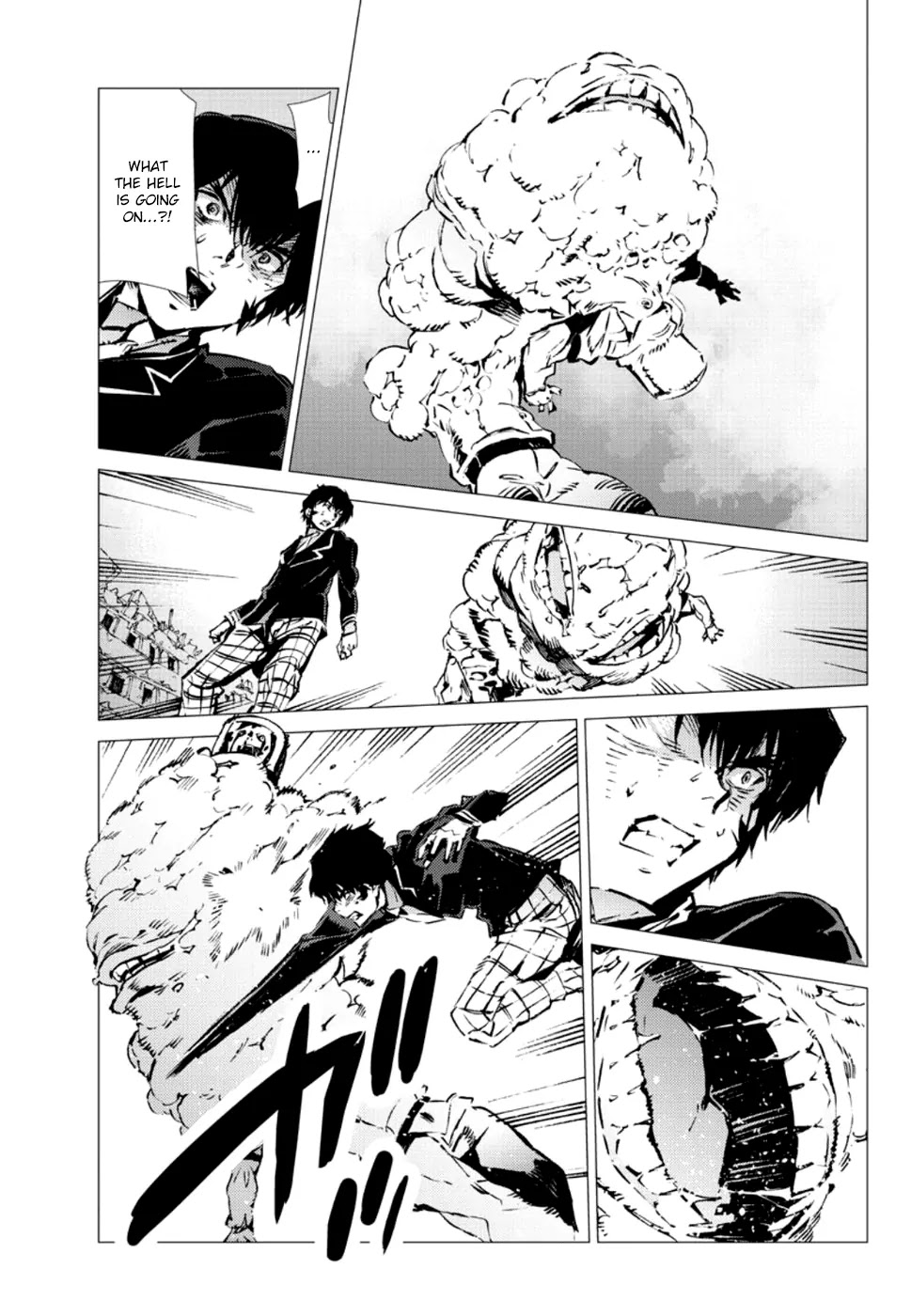 Getter Robo Devolution - Uchuu Saigo no 3-punkan Chapter 6 page 19 - Chapter 6: A Desolate Place