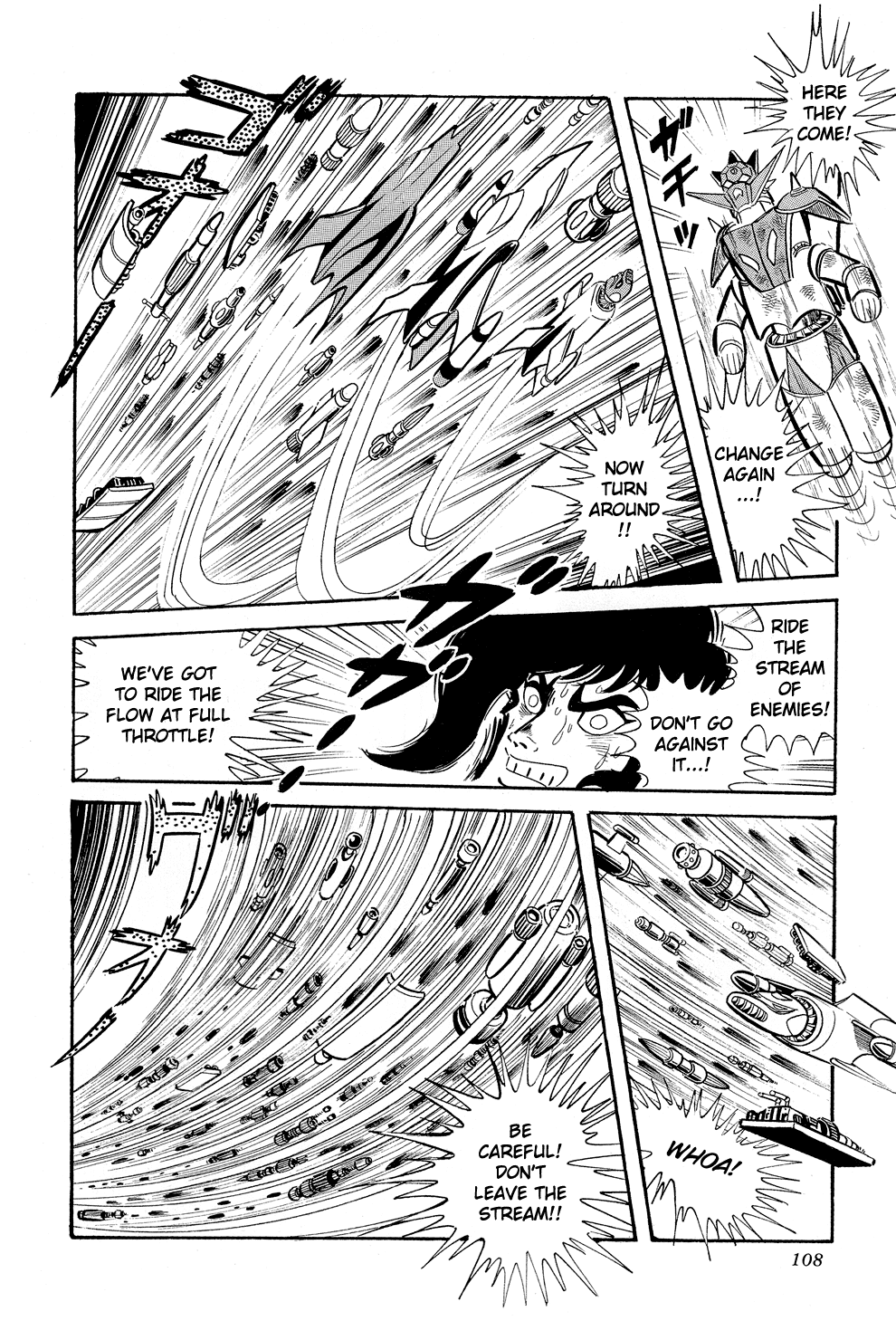 Getter Robo G Chapter 1.2 page 106 - Chapter 1 v2 : The Devil King's Challenge