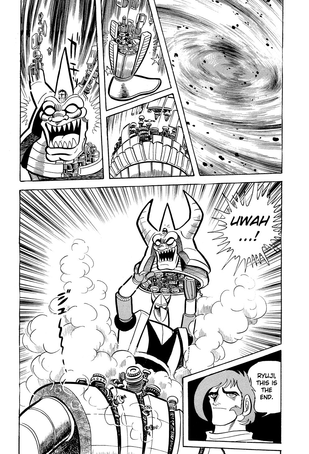 Getter Robo G Chapter 1.2 page 107 - Chapter 1 v2 : The Devil King's Challenge