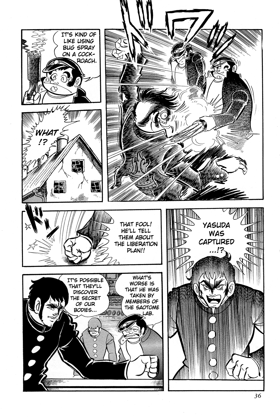 Getter Robo G Chapter 1.2 page 37 - Chapter 1 v2 : The Devil King's Challenge