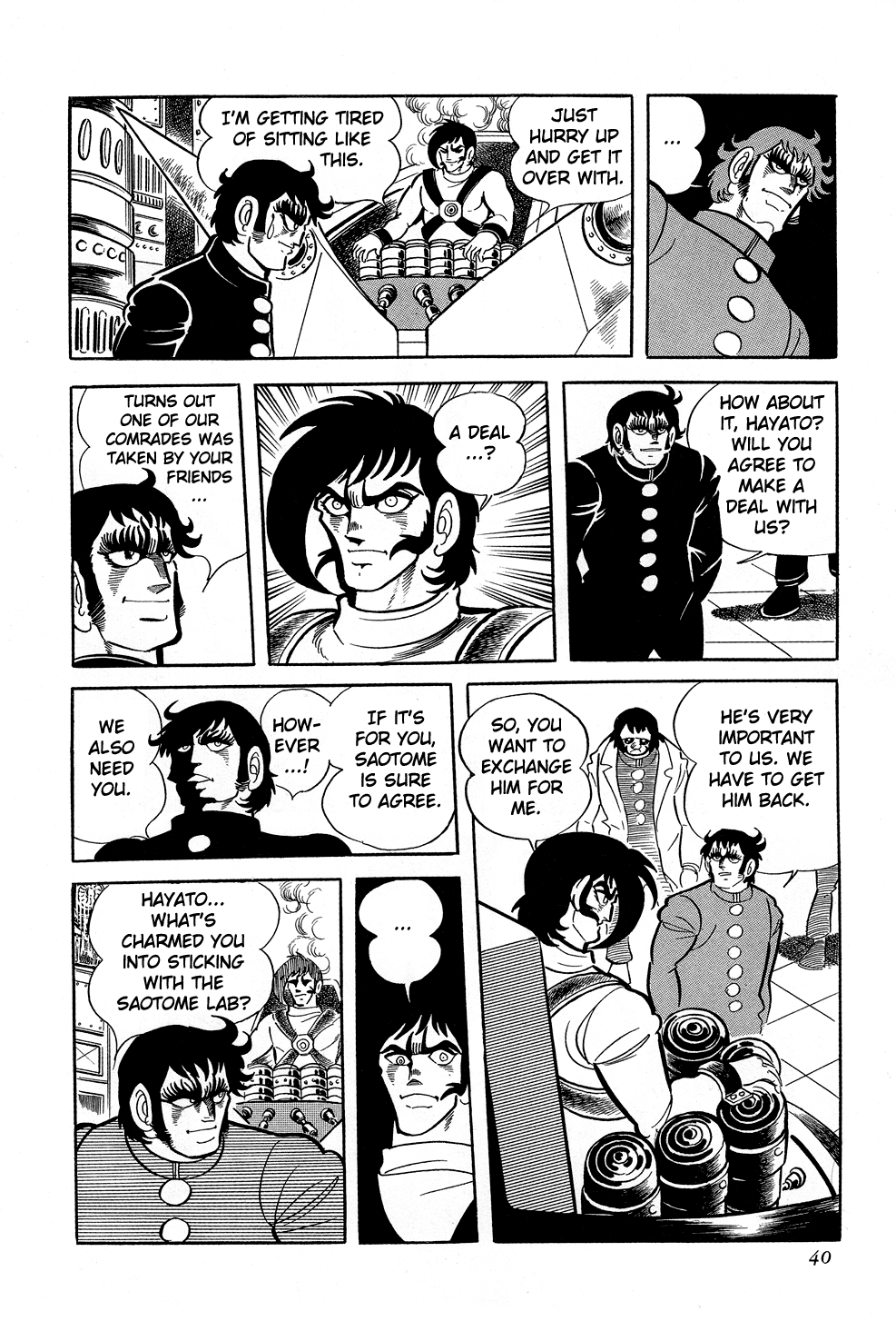 Getter Robo G Chapter 1.2 page 41 - Chapter 1 v2 : The Devil King's Challenge