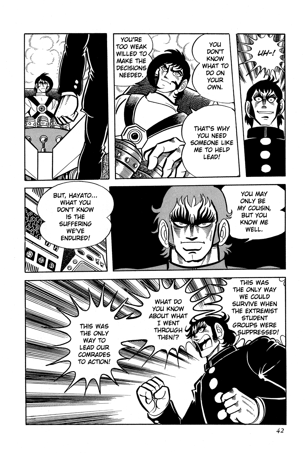 Getter Robo G Chapter 1.2 page 43 - Chapter 1 v2 : The Devil King's Challenge