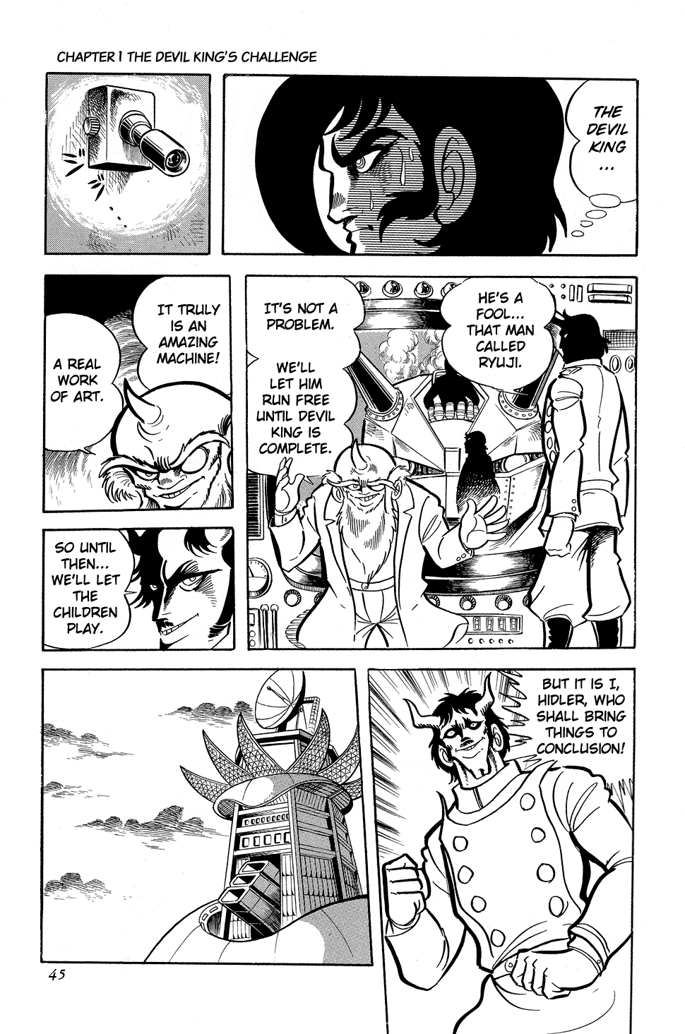 Getter Robo G Chapter 1.2 page 46 - Chapter 1 v2 : The Devil King's Challenge
