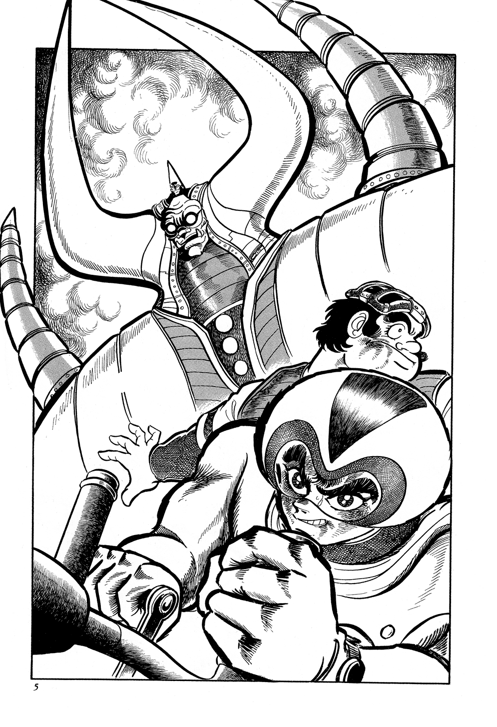 Getter Robo G Chapter 1.2 page 6 - Chapter 1 v2 : The Devil King's Challenge