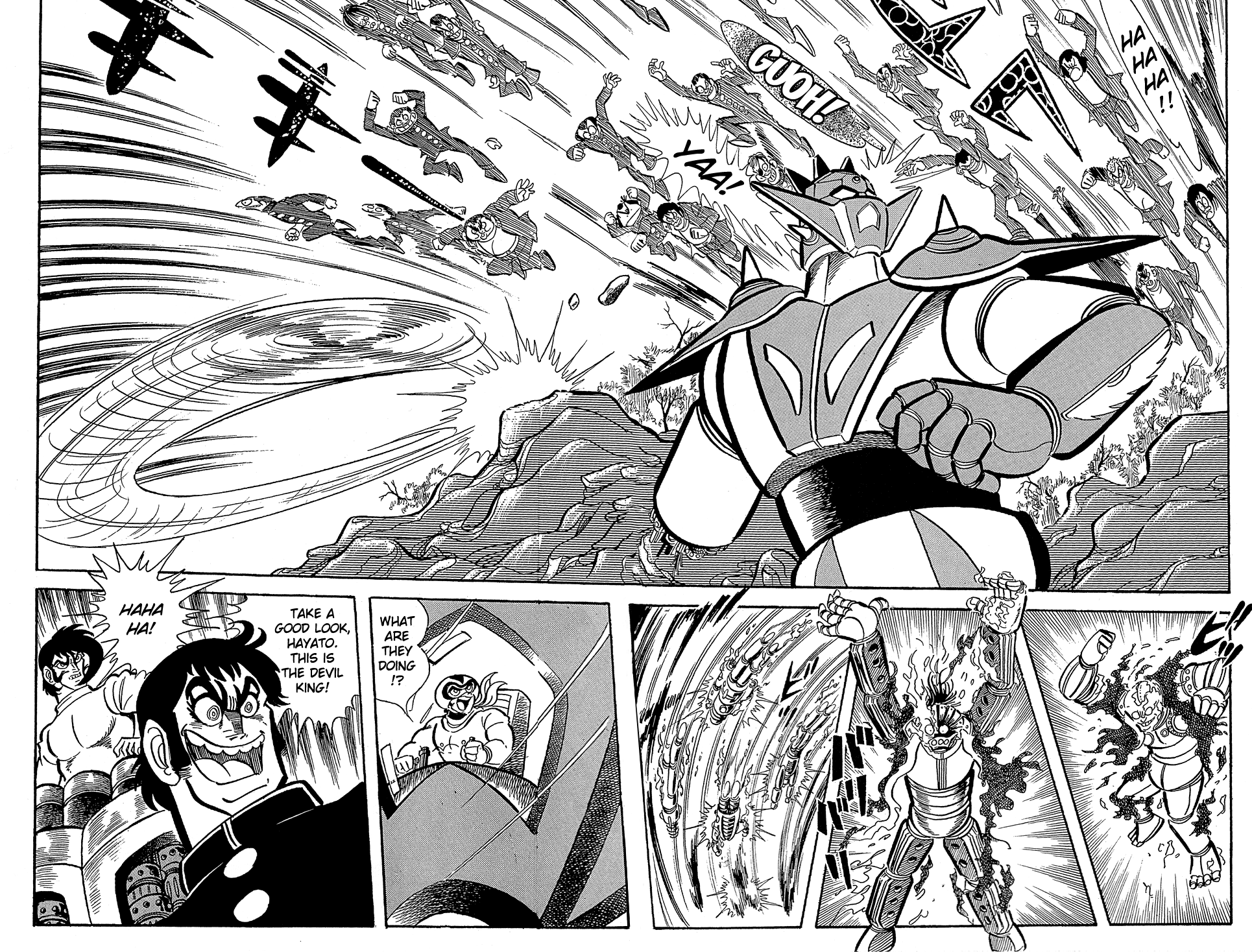Getter Robo G Chapter 1.2 page 63 - Chapter 1 v2 : The Devil King's Challenge