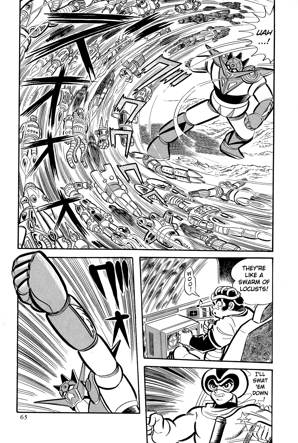 Getter Robo G Chapter 1.2 page 65 - Chapter 1 v2 : The Devil King's Challenge