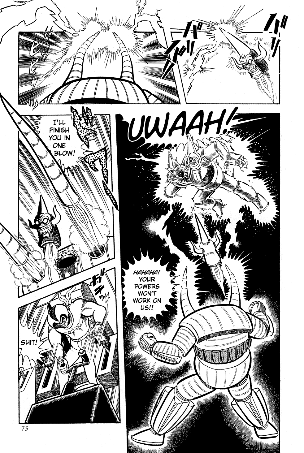 Getter Robo G Chapter 1.2 page 74 - Chapter 1 v2 : The Devil King's Challenge