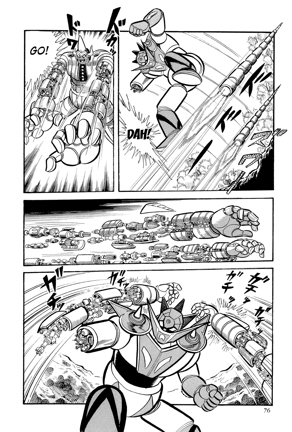 Getter Robo G Chapter 1.2 page 75 - Chapter 1 v2 : The Devil King's Challenge