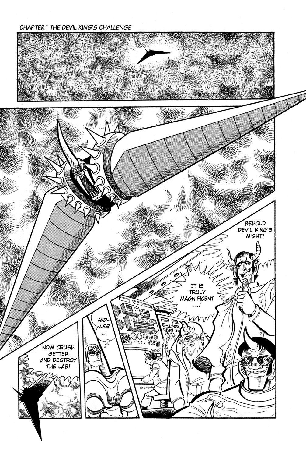 Getter Robo G Chapter 1.2 page 80 - Chapter 1 v2 : The Devil King's Challenge
