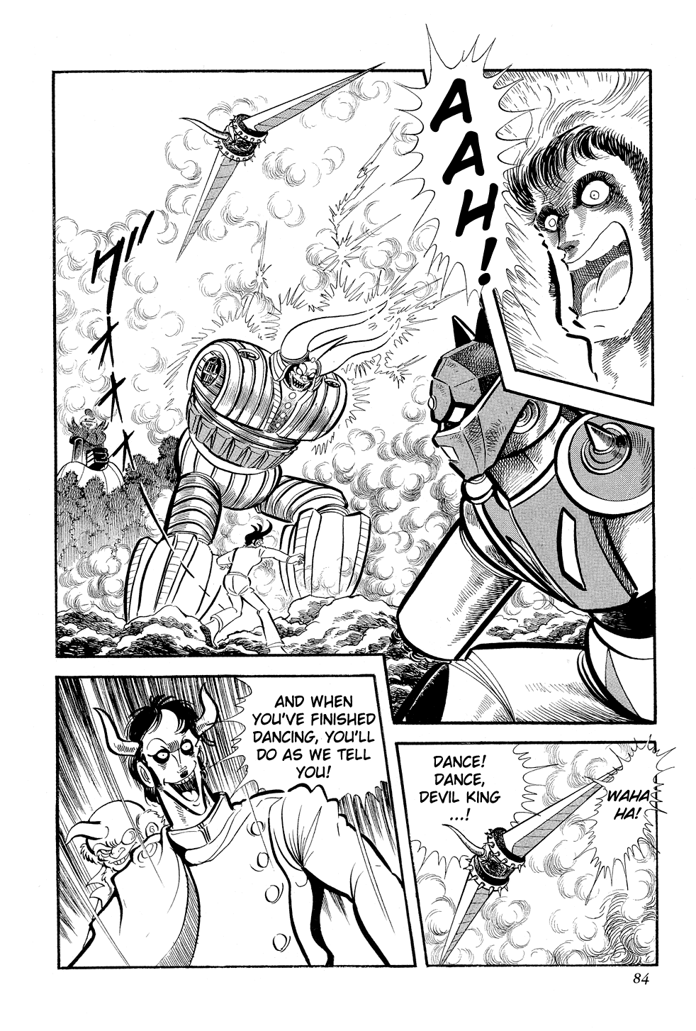 Getter Robo G Chapter 1.2 page 83 - Chapter 1 v2 : The Devil King's Challenge