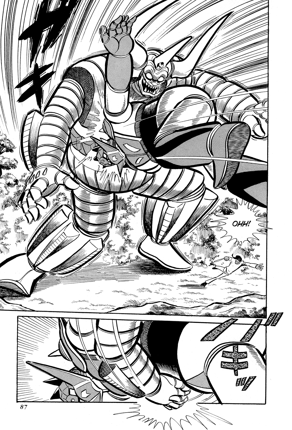 Getter Robo G Chapter 1.2 page 86 - Chapter 1 v2 : The Devil King's Challenge