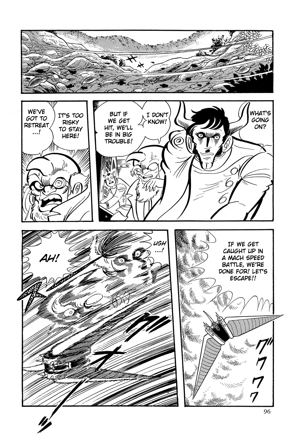 Getter Robo G Chapter 1.2 page 95 - Chapter 1 v2 : The Devil King's Challenge