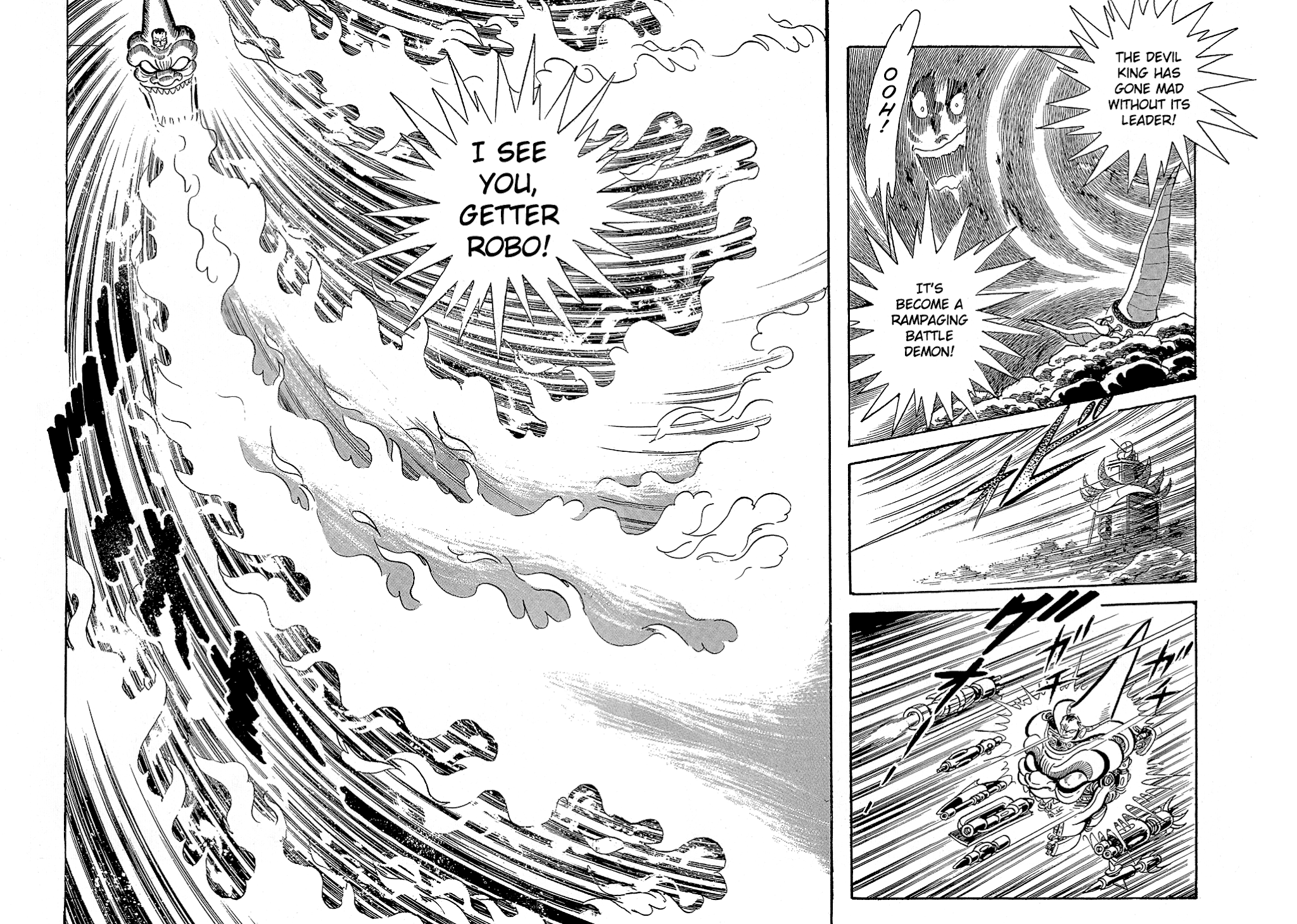 Getter Robo G Chapter 1.2 page 97 - Chapter 1 v2 : The Devil King's Challenge