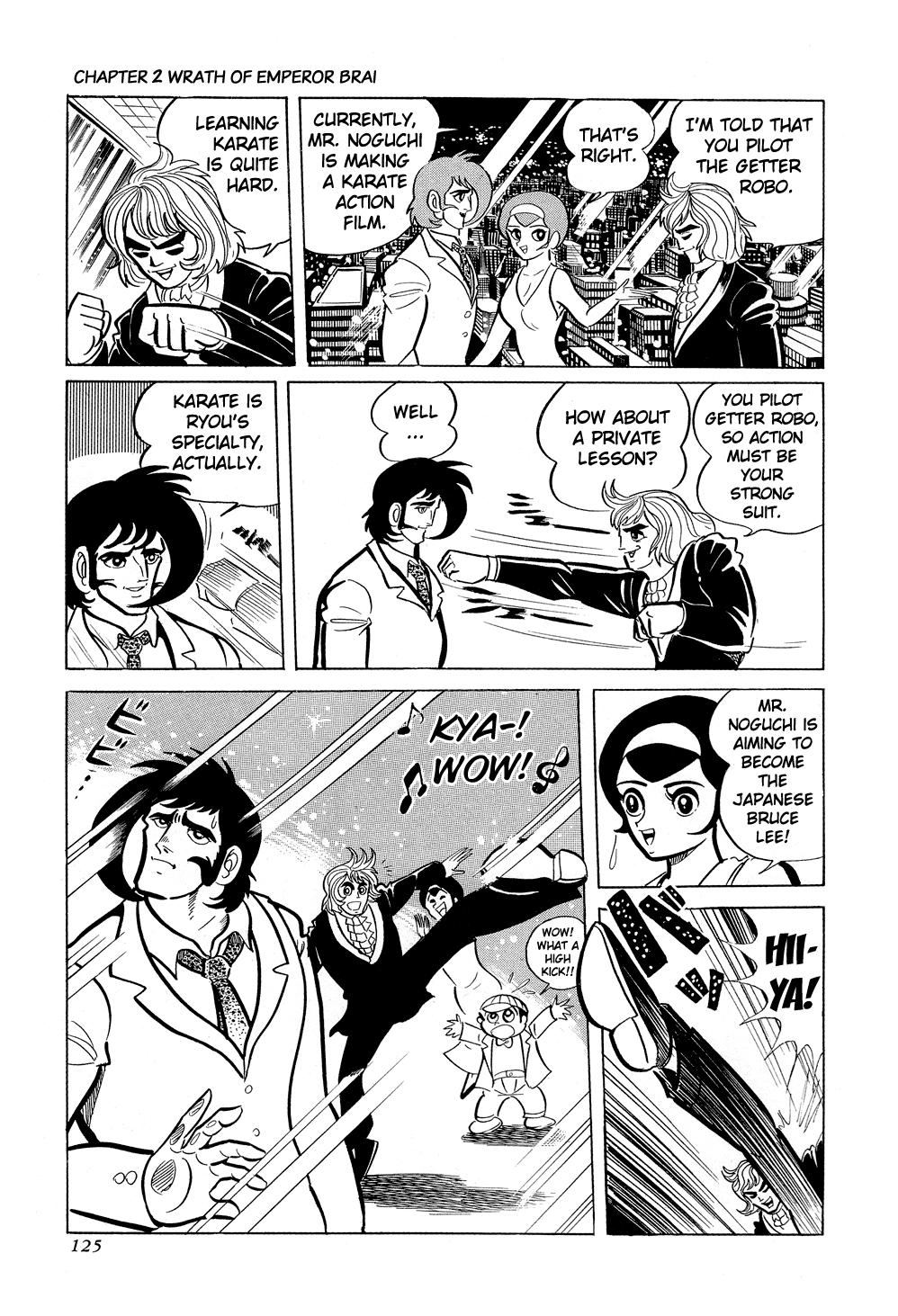 Getter Robo G Chapter 2.2 page 14 - Chapter 2 v2 : Wrath of Emperor Brai