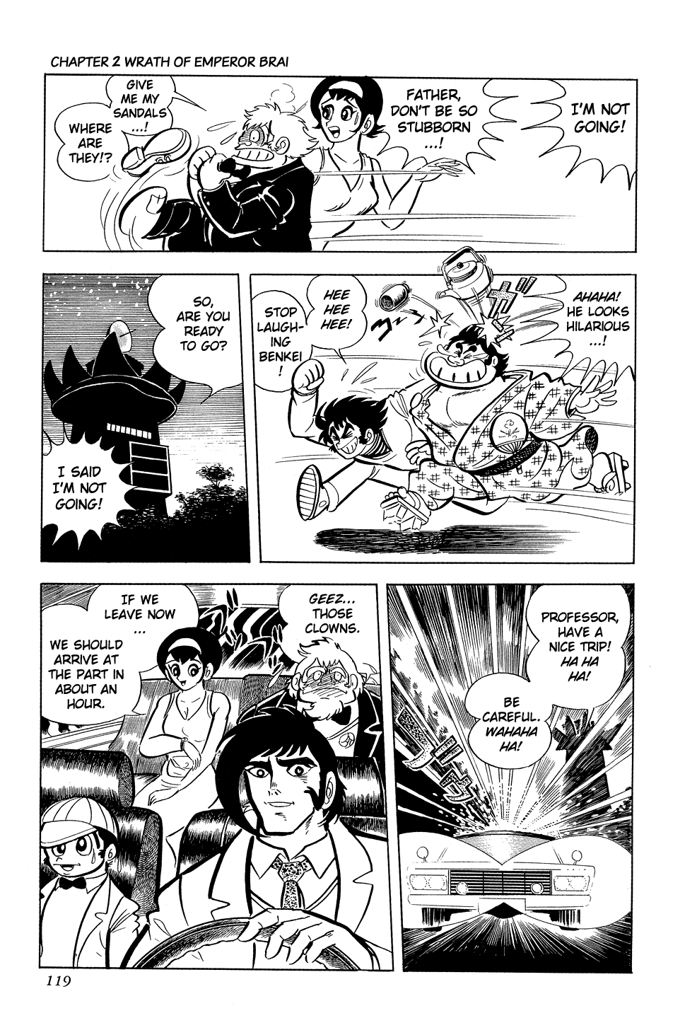 Getter Robo G Chapter 2.2 page 8 - Chapter 2 v2 : Wrath of Emperor Brai
