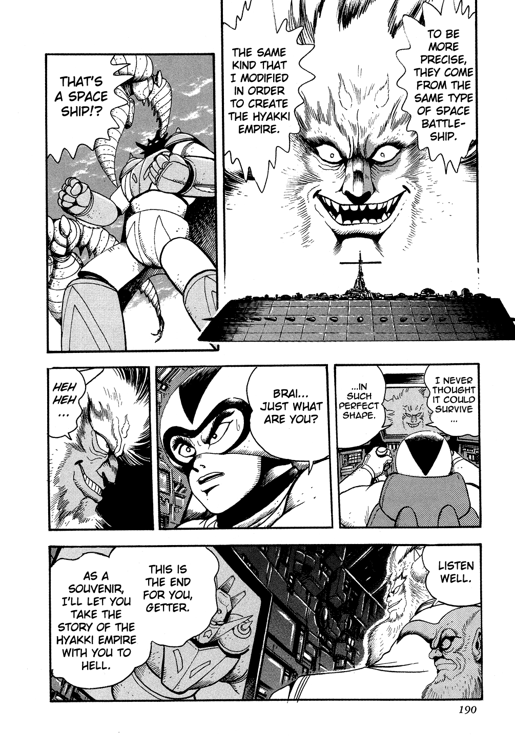 Getter Robo G Chapter 3.2 page 17 - Chapter 3 v2 : Birth of Brai